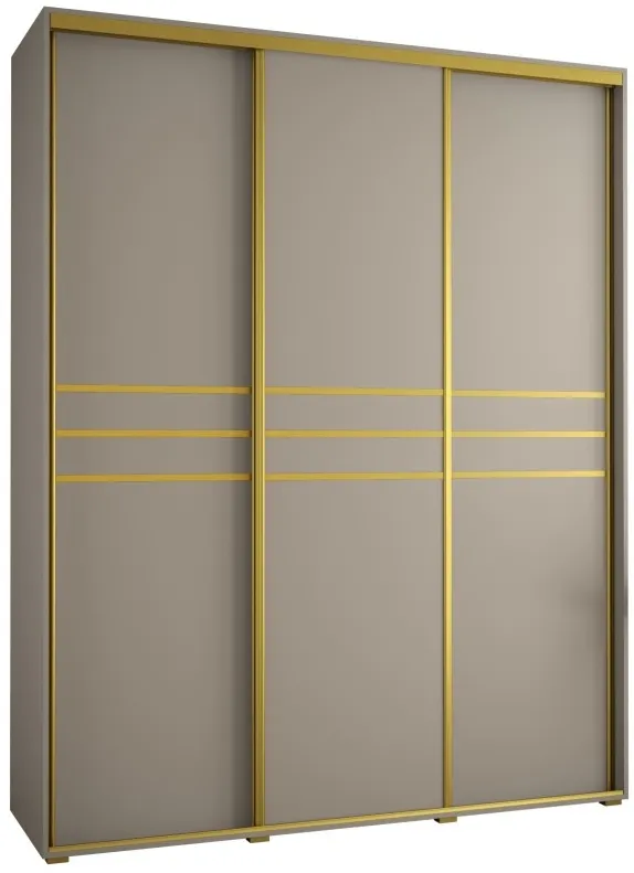Skriňa s posuvnými dverami Dakota 10 190 cm 45 cm hĺbky