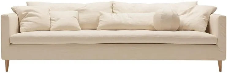Sofa 4-osobowa Lill z poszyciem luźnym z rzepem