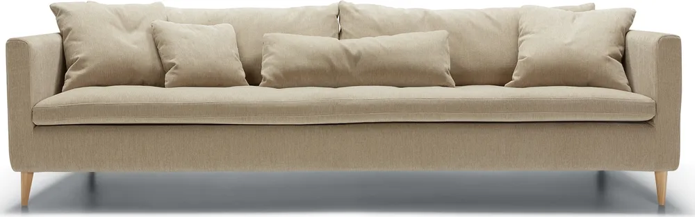 Sofa 4-osobowa Lill z poszyciem luźnym z rzepem