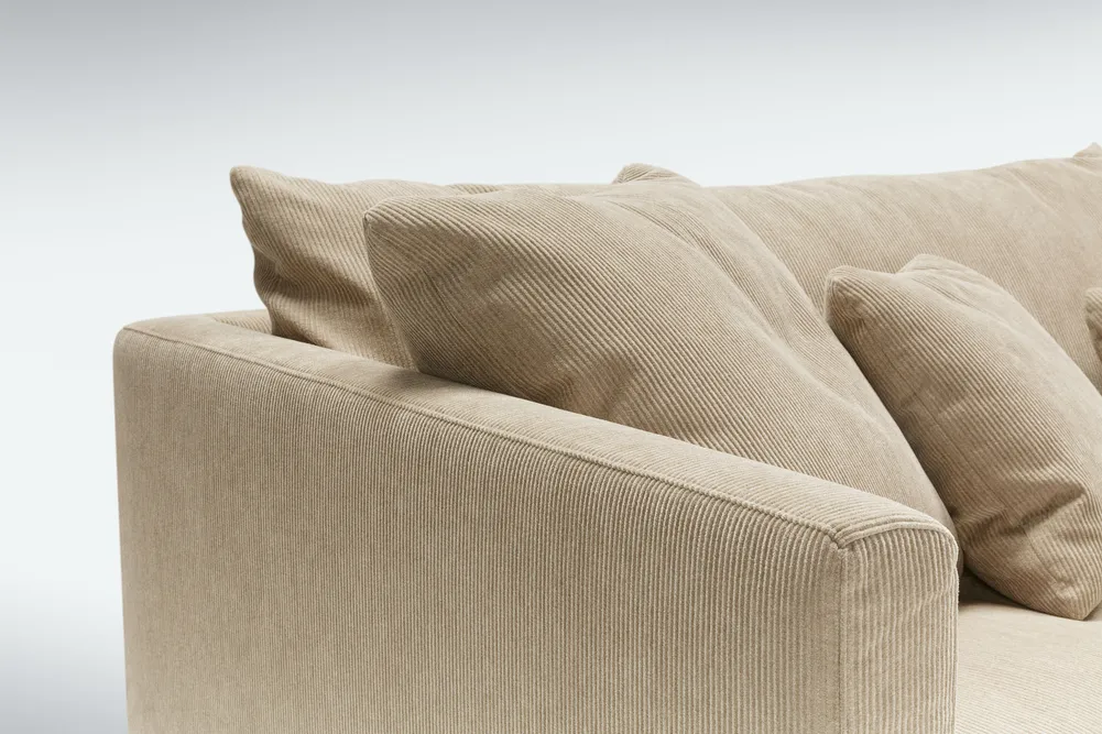 Sofa 4-osobowa Lill z poszyciem luźnym z rzepem