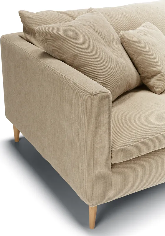 Sofa 4-osobowa Lill z poszyciem luźnym z rzepem
