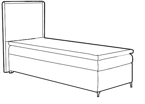 Postel boxspring 80 Foxy