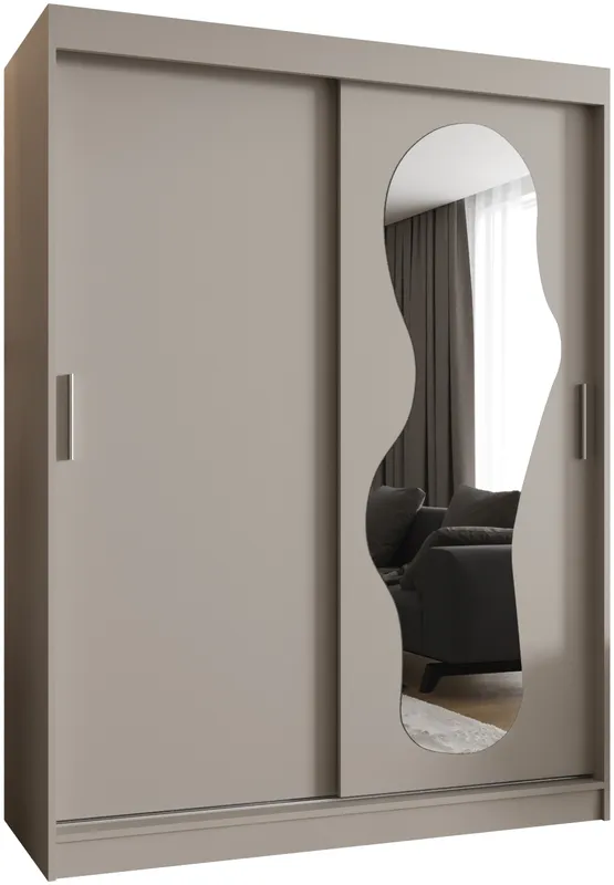 Šatní skříň s posuvnými dveřmi Ultra 150 cm