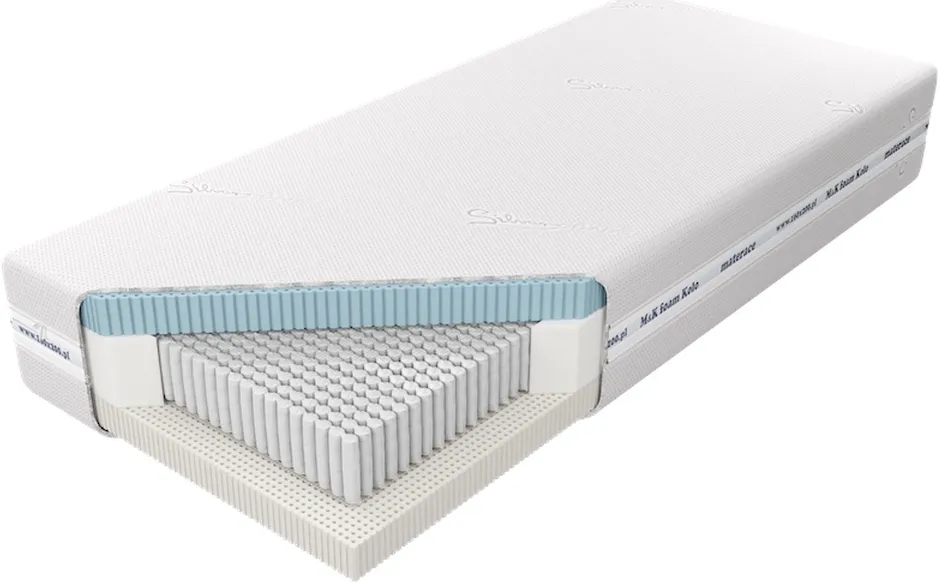 Materac do sypialni Czar Nocy Talalay Blue X7 80