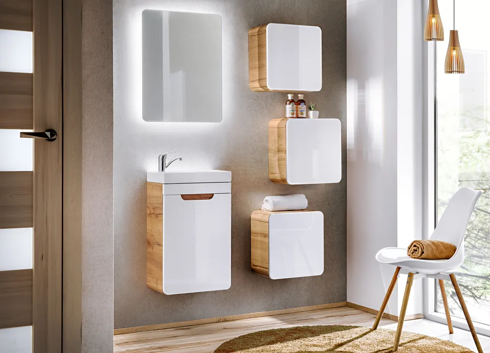 Szafka pod umywalkę Aruba White
