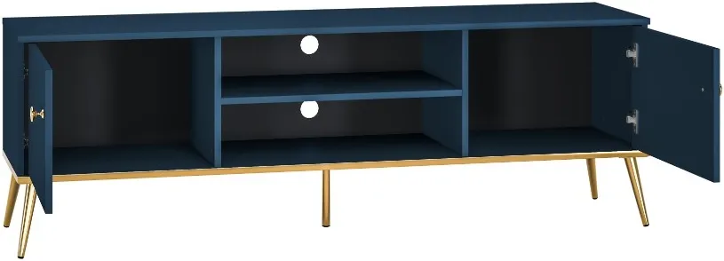 Moderní TV stolek na nožkách do obývacího pokoje Marine