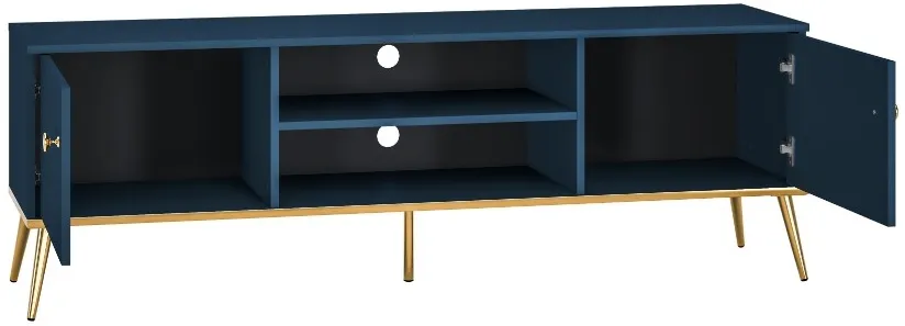 Moderný TV stolík na nožičkách do obývačky Marine
