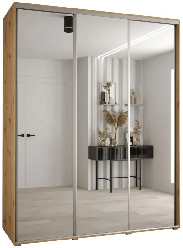 Skriňa s posuvnými dverami Davos 2 200 cm 60 cm hĺbky