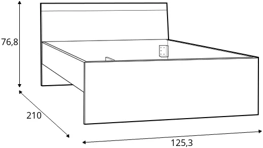 Łóżko Arkina 120