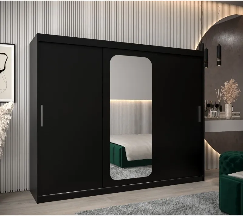 Posuvná skříň se zrcadlem Promo T2 250