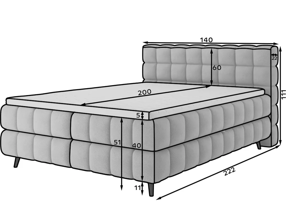 Postel Sabeno 140