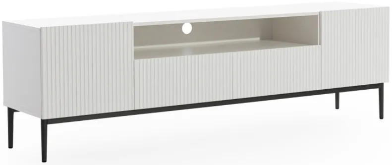 TV stolík Nicole 200 cm s výklenkom