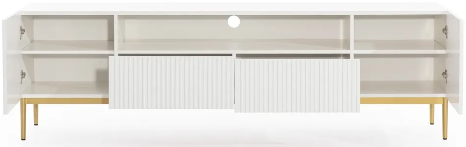 TV stolík Nicole 200 cm s výklenkom