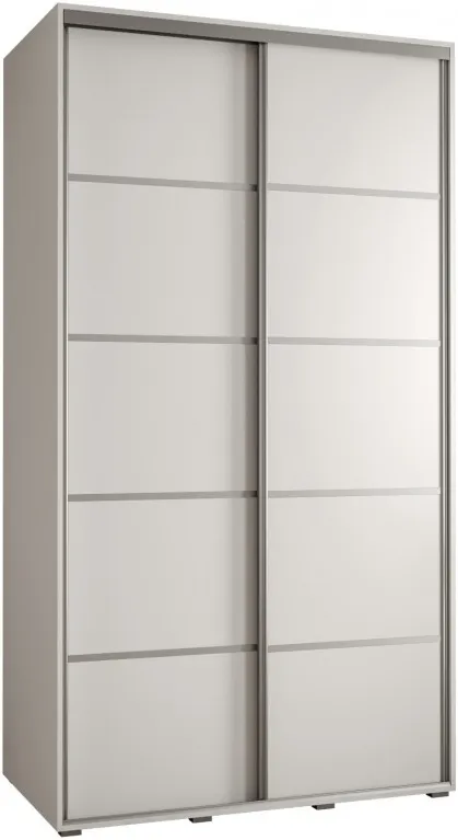Šatní skříň s posuvnými dveřmi Davos 4 140, hloubka 60 cm