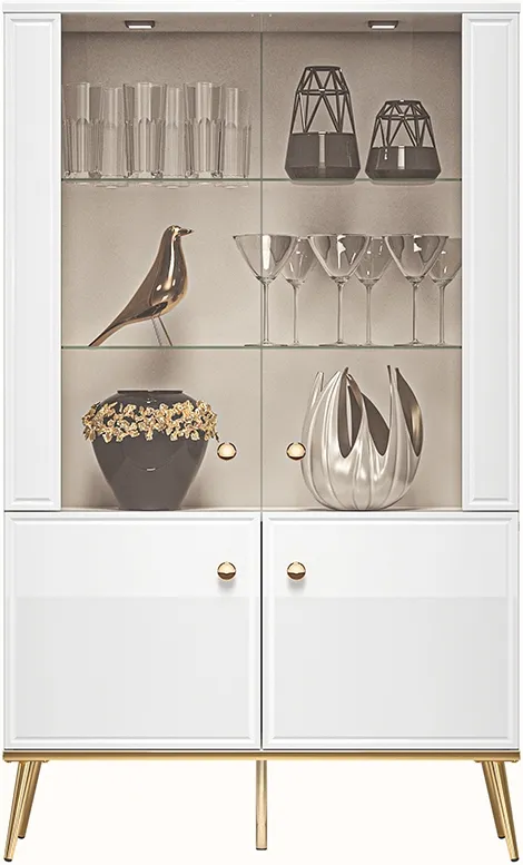 Szeroka witryna czterodrzwiowa do salonu Goldin