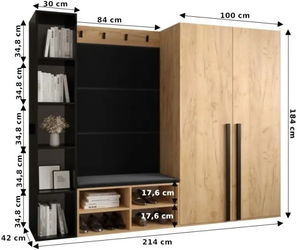 Garderoba Miro 4