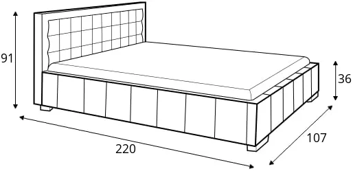 Łóżko 80270 (90x200)