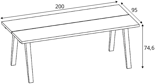 Stół A-line 200