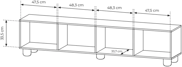 Szafka RTV Lomo
