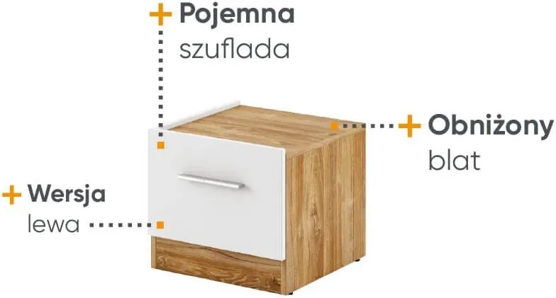 Szafka nocna lewa Dentro