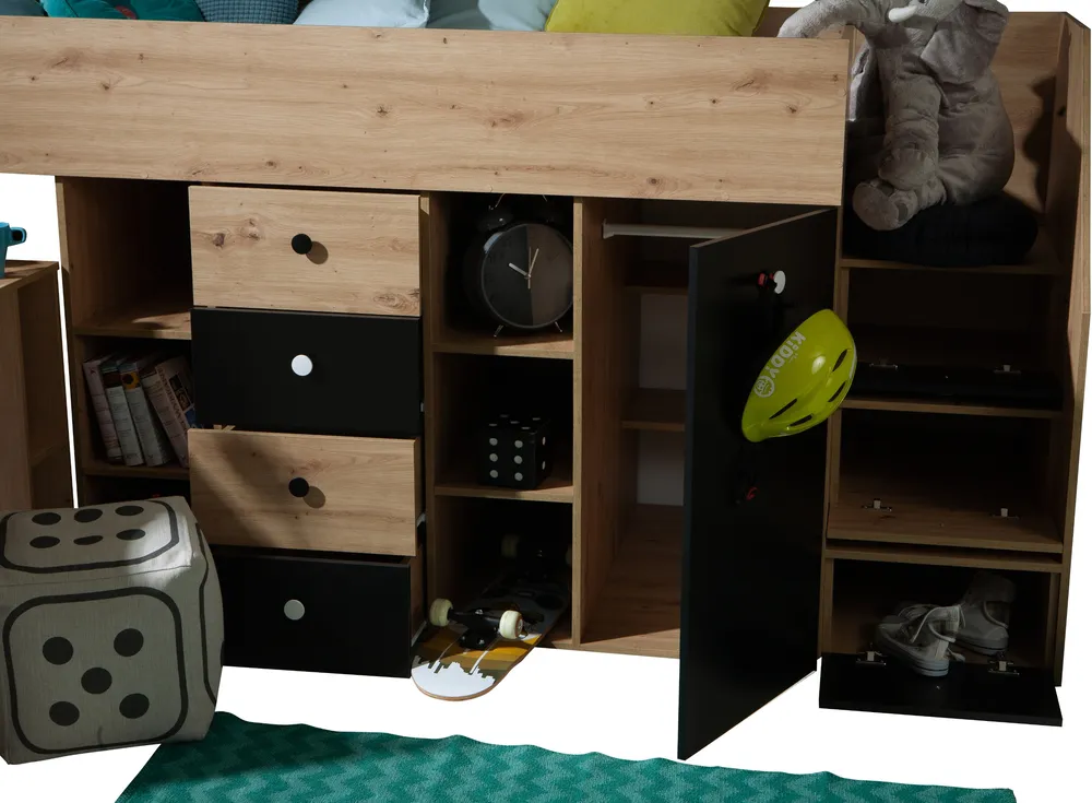 Łóżko piętrowe Smart 3 lewe