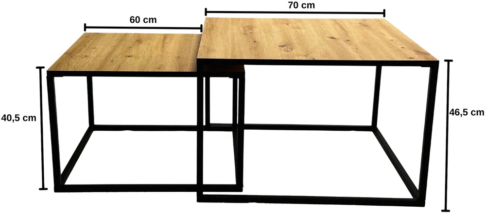 Sada stolků Loft C18 - CZ