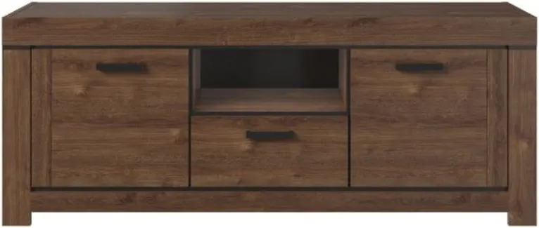 Praktický TV stolek do obývacího pokoje Brass