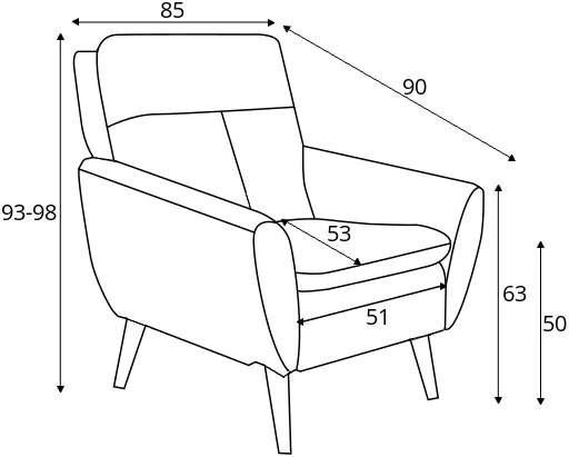 Fotel Scandic