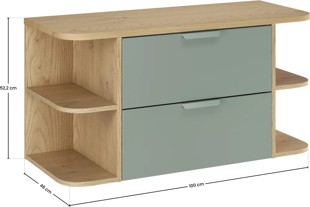 Zestaw mebli Aster Green