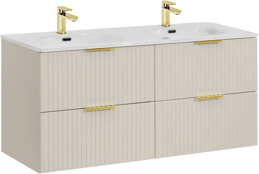 Koupelnový nábytkový set Adel Cashmere s umyvadlem