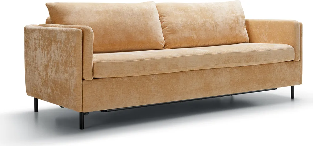 Sofa 3-osobowa Pixie z funkcją spania typu stelaż włoski