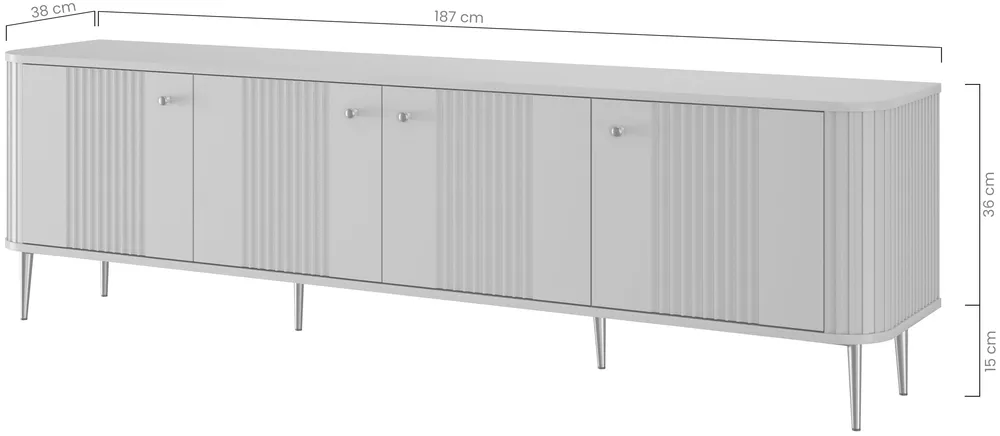 TV stolek Vesper 187 4D