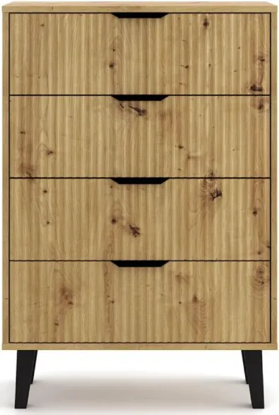 Komoda Borg Duo z 4 szufladami 
