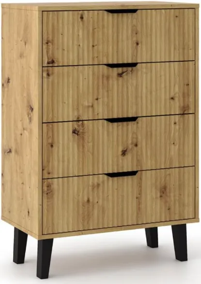 Komoda Borg Duo z 4 szufladami 