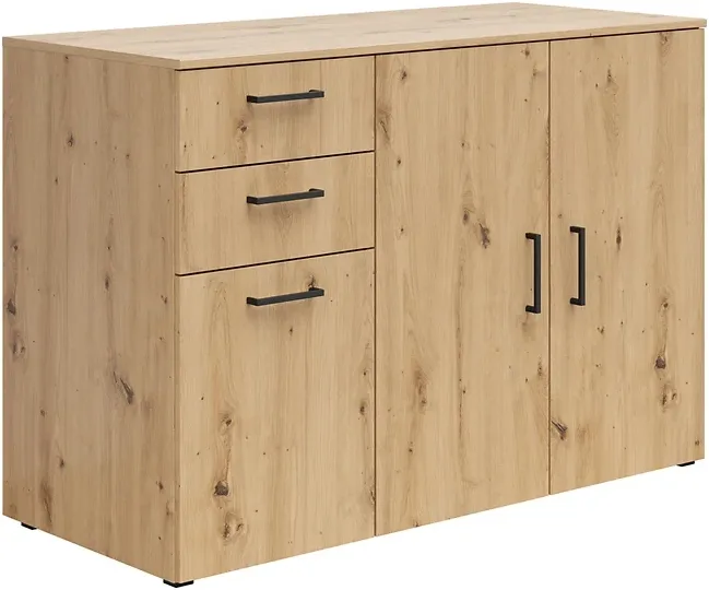 Komoda MultiDo 120 cm se 2 zásuvkami a 2 skříňkami