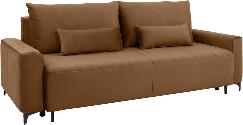 Sofa 3-osobowa Kamari z funkcją spania typu DL i pojemnikiem na pościel