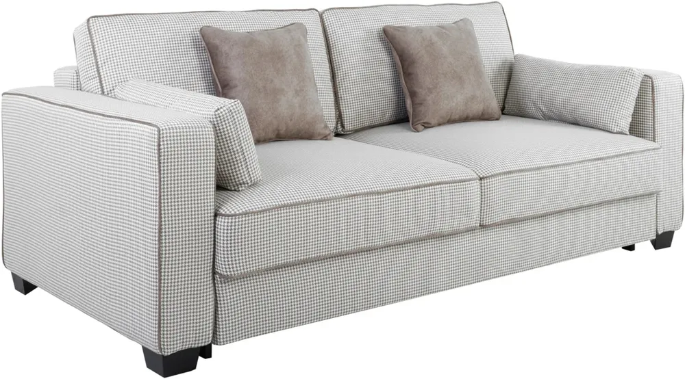 Trzyosobowa sofa Vini z funkcją spania i pojemnikiem 