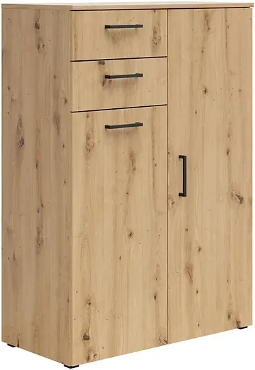 Komoda MultiDo 80 cm s 2 zásuvkami a 2 skříňkami