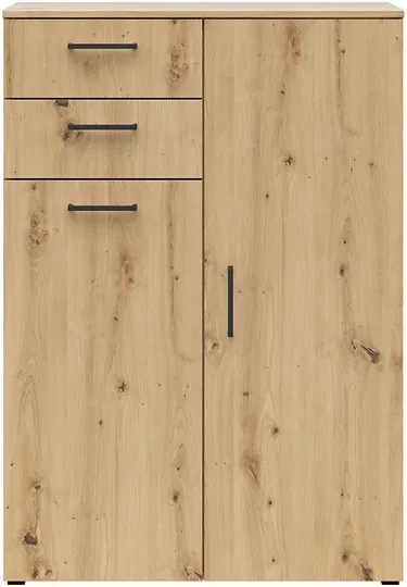 Komoda MultiDo 80 cm s 2 zásuvkami a 2 skříňkami
