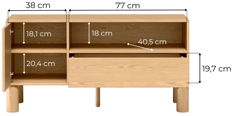 TV stolík Sanden