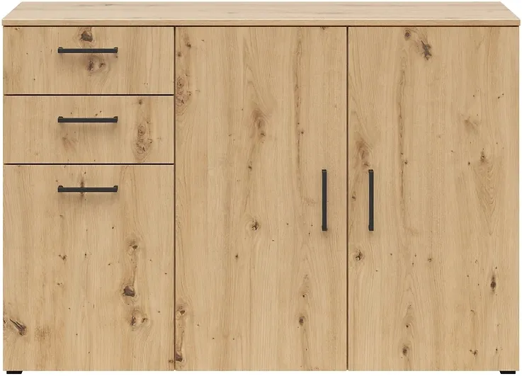Komoda MultiDo 120 cm z 2 szafkami i 2 szufladami