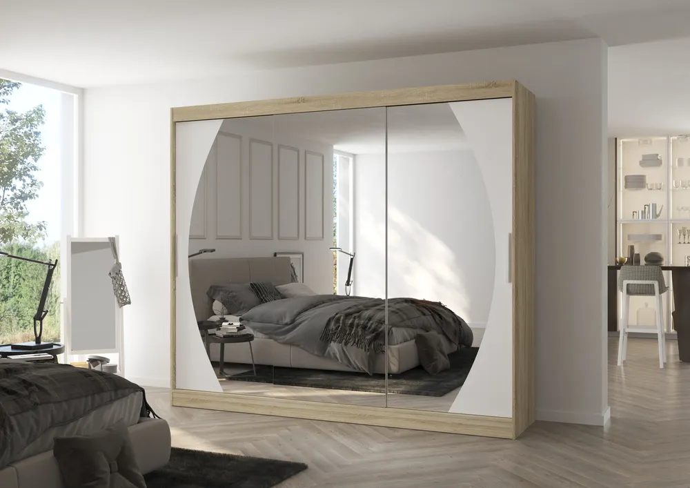 Šatní skříň Cambe 250 cm