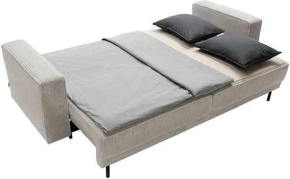 Sofa 3-osobowa Molde z funkcją spania typu DL i pojemnikiem na pościel