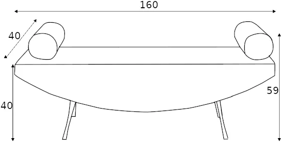 Ławka Zen 160