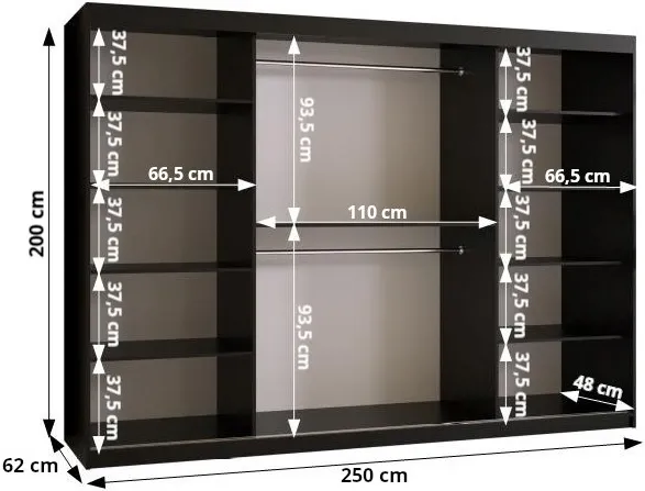 Szafa przesuwna Ultra 250