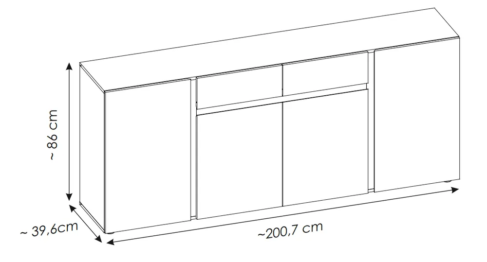 Komoda Essenza