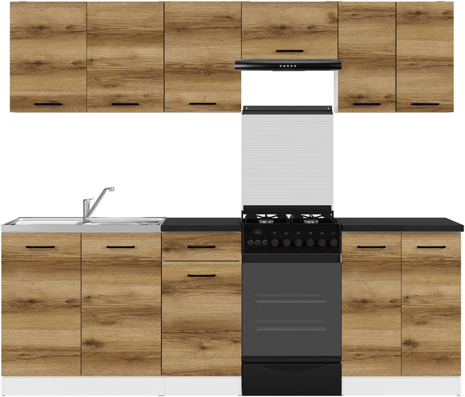 Kuchyňská linka Junona Line 230 cm s pracovní deskou