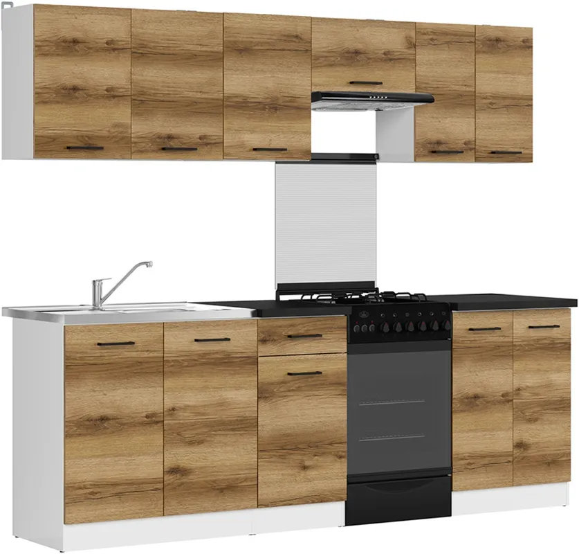 Kuchyňská linka Junona Line 230 cm s pracovní deskou
