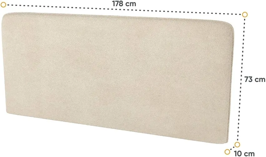 Čalouněné čelo ke sklápěcí posteli BC-13