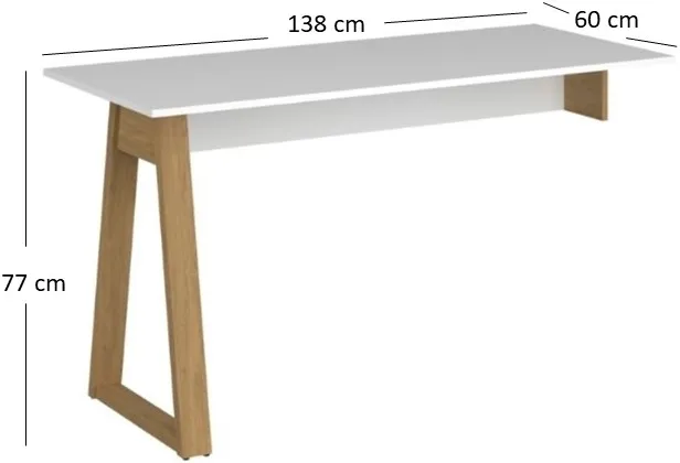Blat biurka 140 Neptun